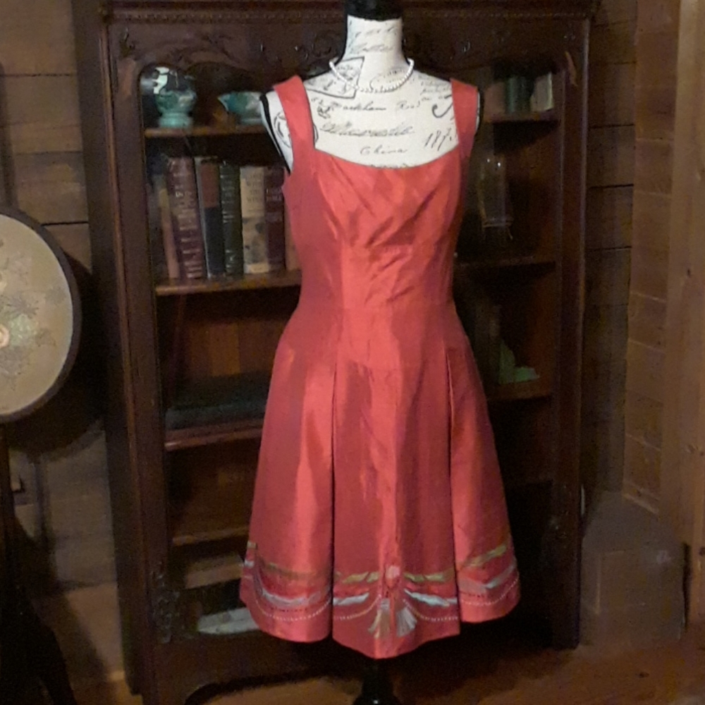 SALE! Kay Unger silk party dress